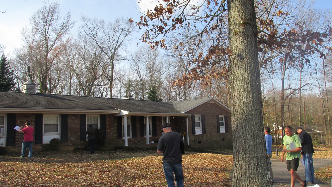 exterior home inspection training north carolina